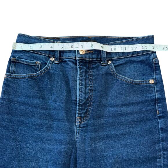 Express Modern Straight Blue Jeans Women’s 4 Classic Clean Contemporary Normcore - Picture 8 of 10